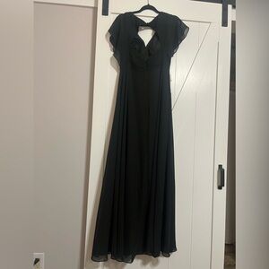 Long black formal/bridesmaid dress